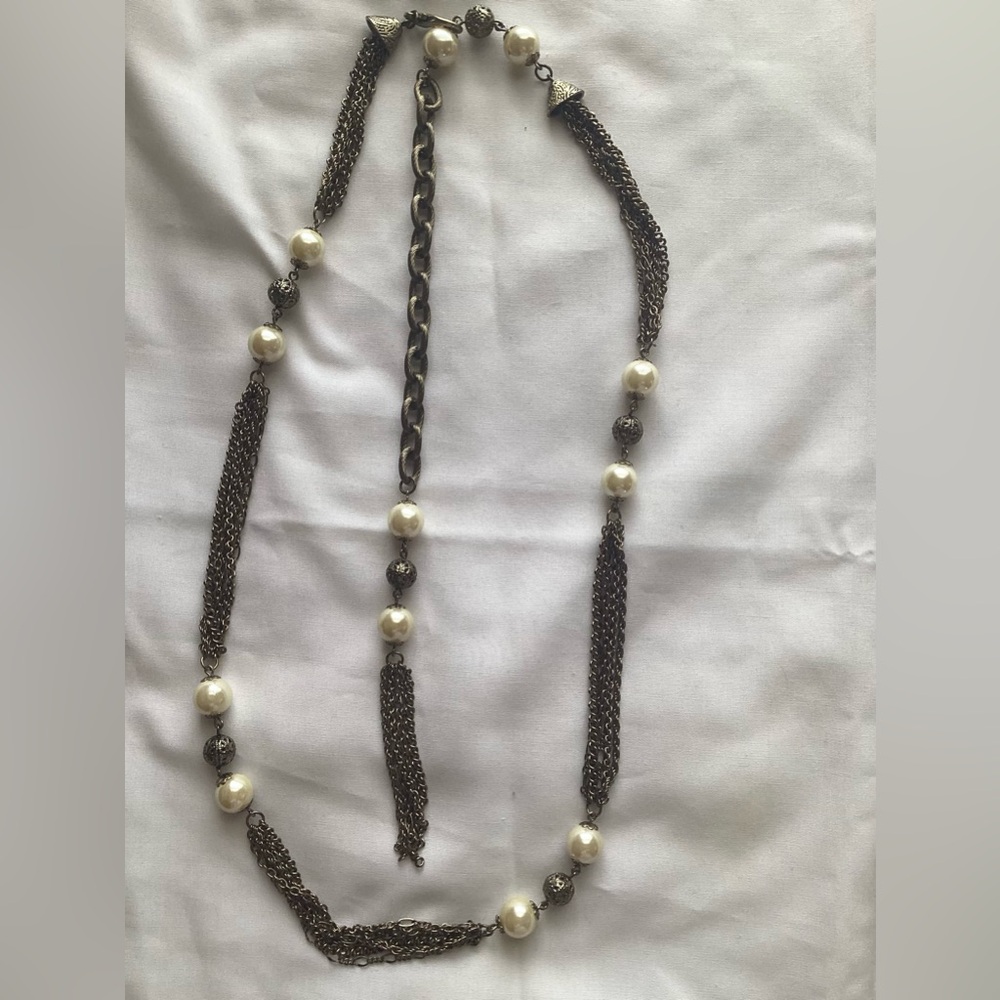 Gold Tone Chain Necklace